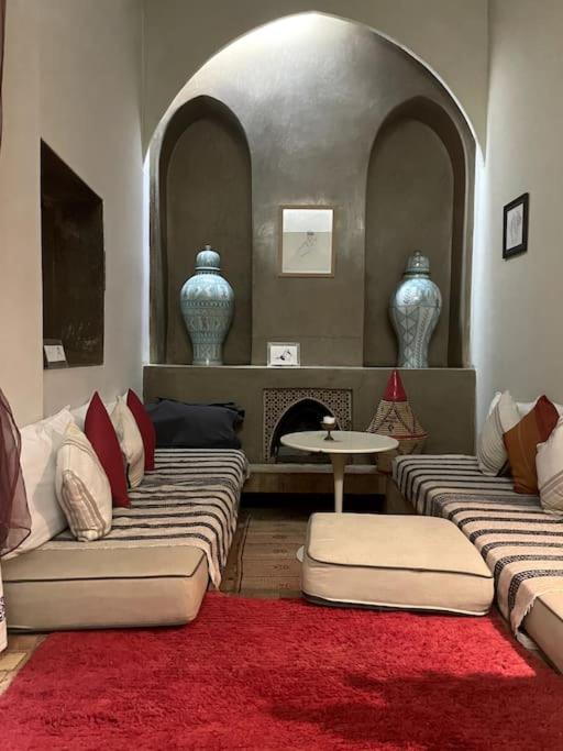 Exclusive And Stylish 4-Bedroom Riad With Plunge Pool Marrakesh Buitenkant foto