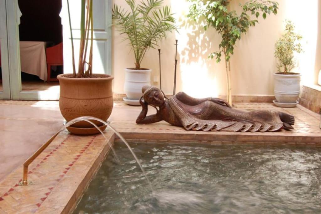 Exclusive And Stylish 4-Bedroom Riad With Plunge Pool Marrakesh Buitenkant foto