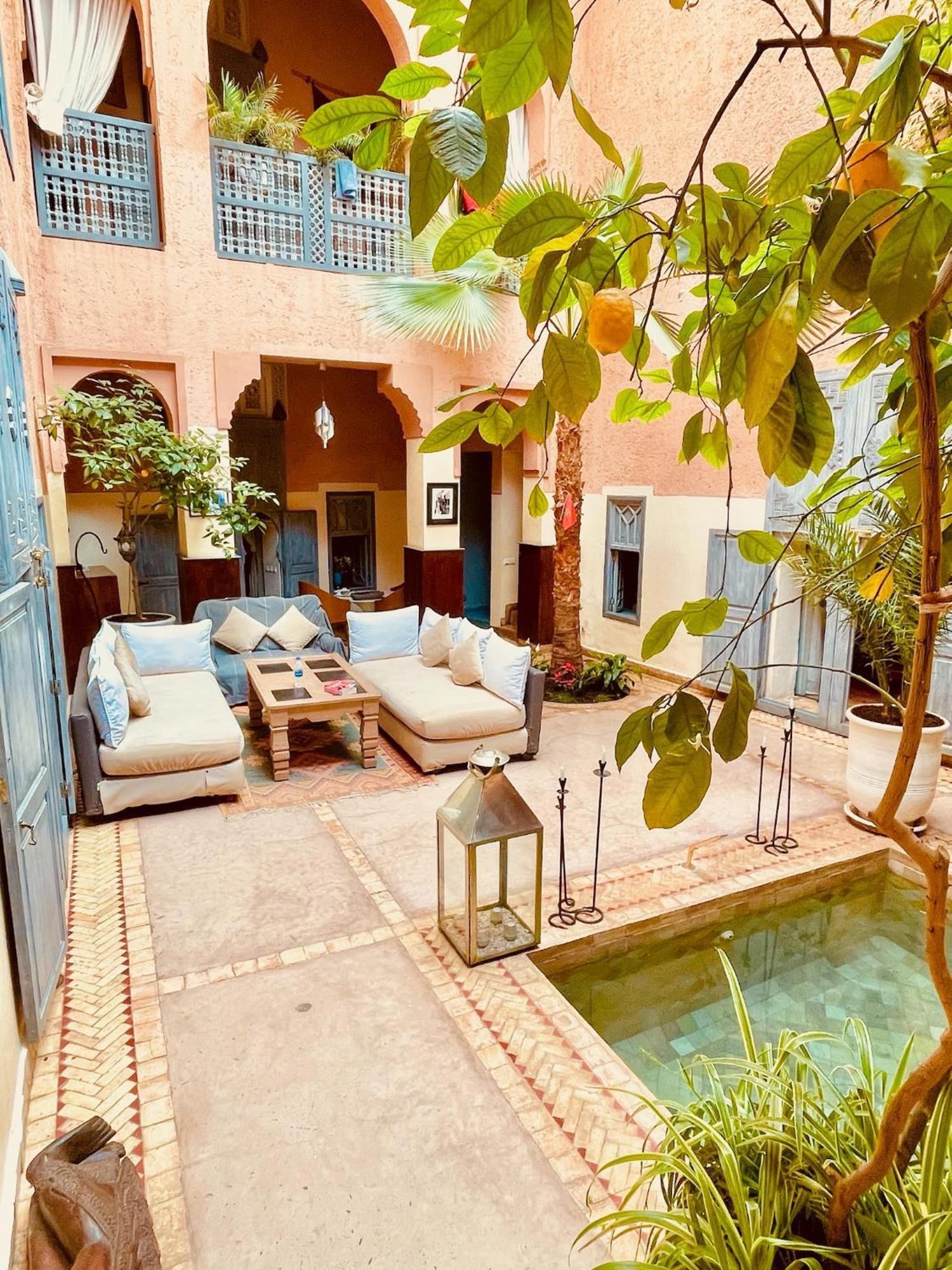 Exclusive And Stylish 4-Bedroom Riad With Plunge Pool Marrakesh Buitenkant foto