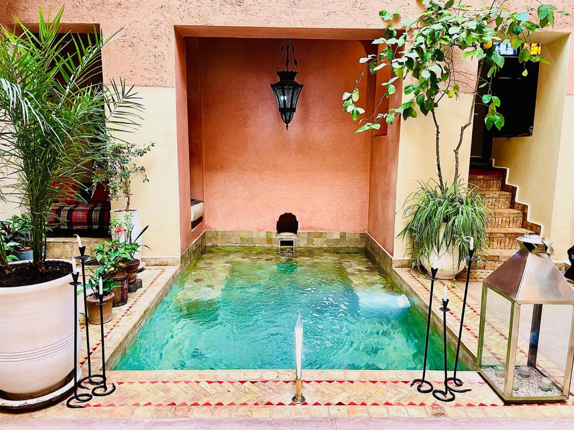 Exclusive And Stylish 4-Bedroom Riad With Plunge Pool Marrakesh Buitenkant foto