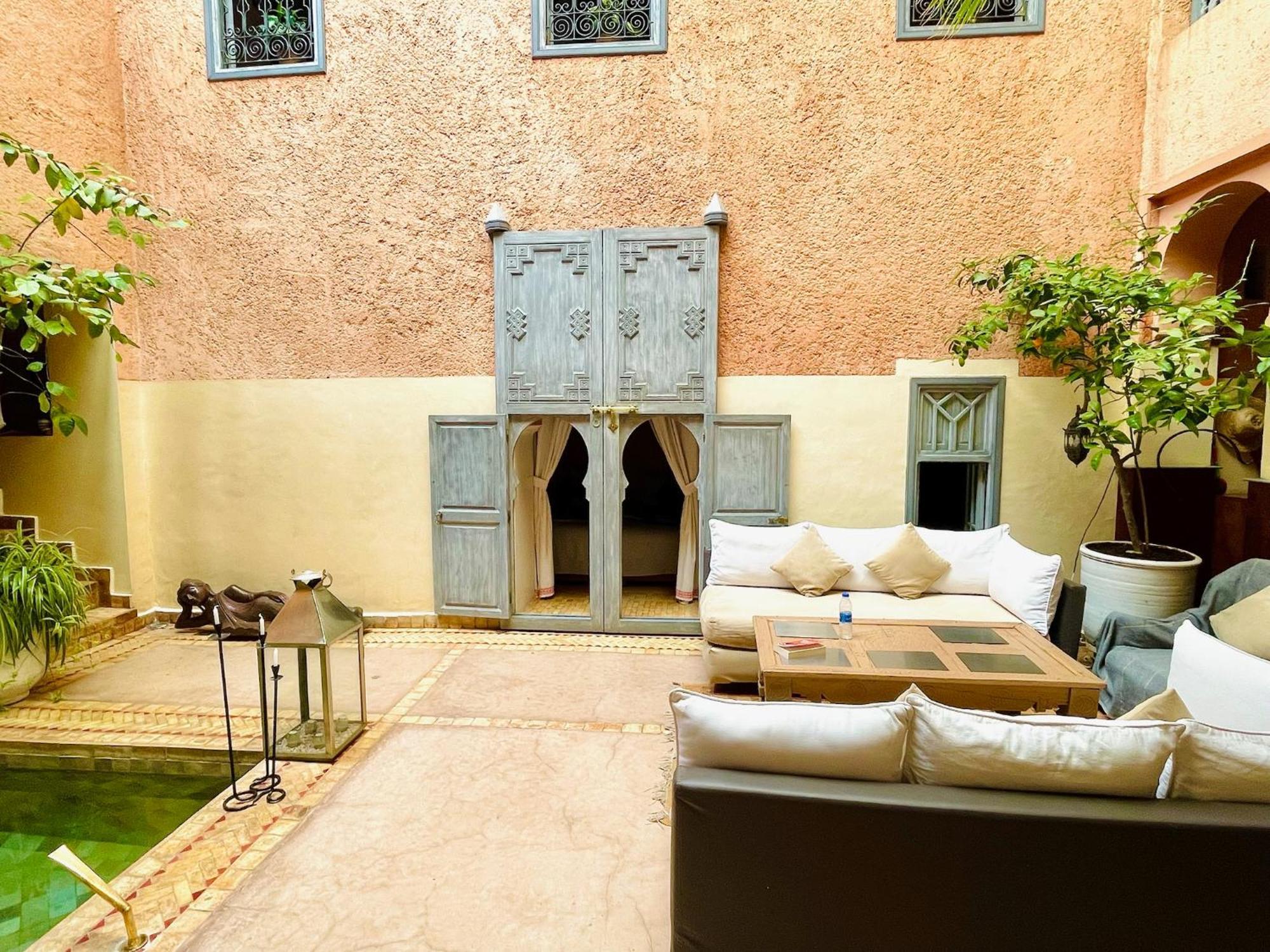 Exclusive And Stylish 4-Bedroom Riad With Plunge Pool Marrakesh Buitenkant foto