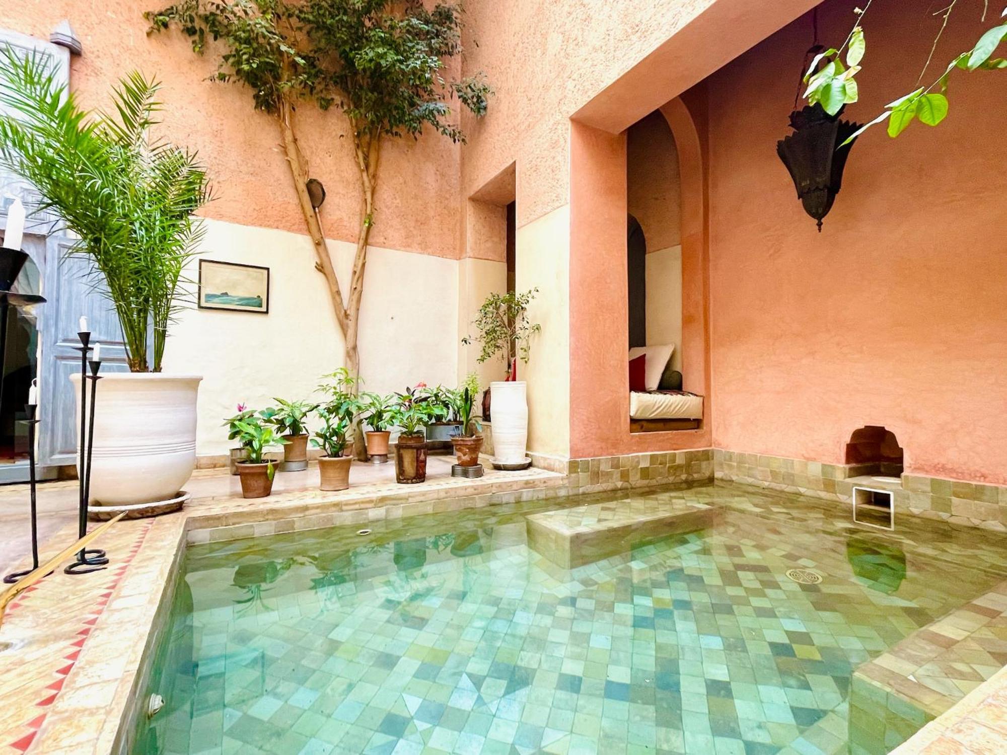 Exclusive And Stylish 4-Bedroom Riad With Plunge Pool Marrakesh Buitenkant foto