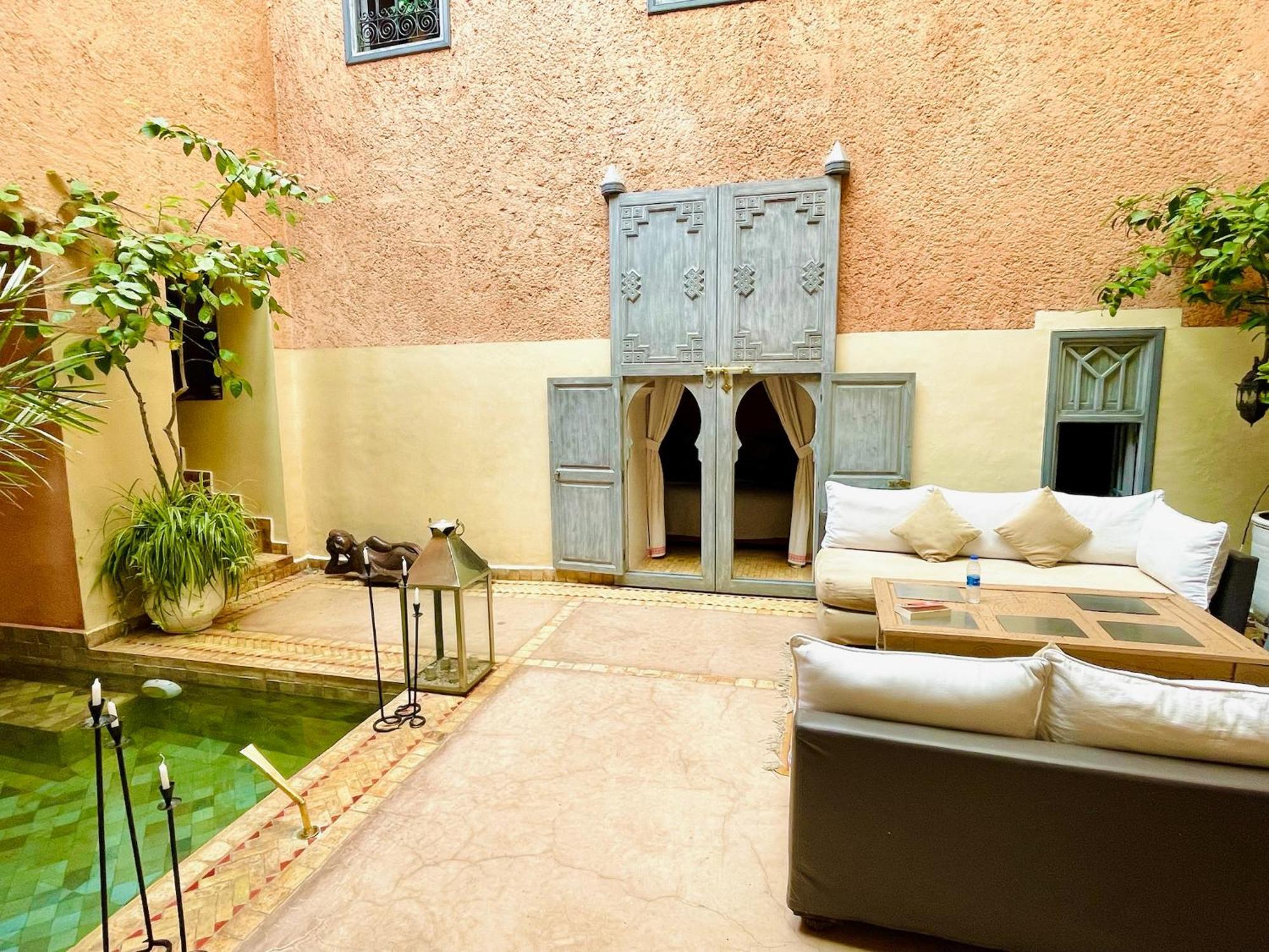 Exclusive And Stylish 4-Bedroom Riad With Plunge Pool Marrakesh Buitenkant foto